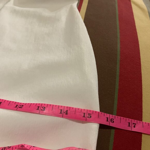 ZARA Women's Dress White Sleeveless Midi Bodycon Square Neckline Stretch S Y2K - Picture 15 of 16